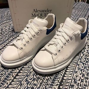 Alexander McQueen Oversized Leather Sneakers